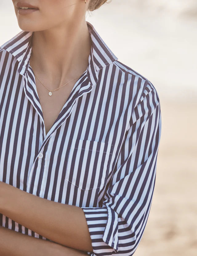 Barry Tailored Button-Up Shirt-WNS