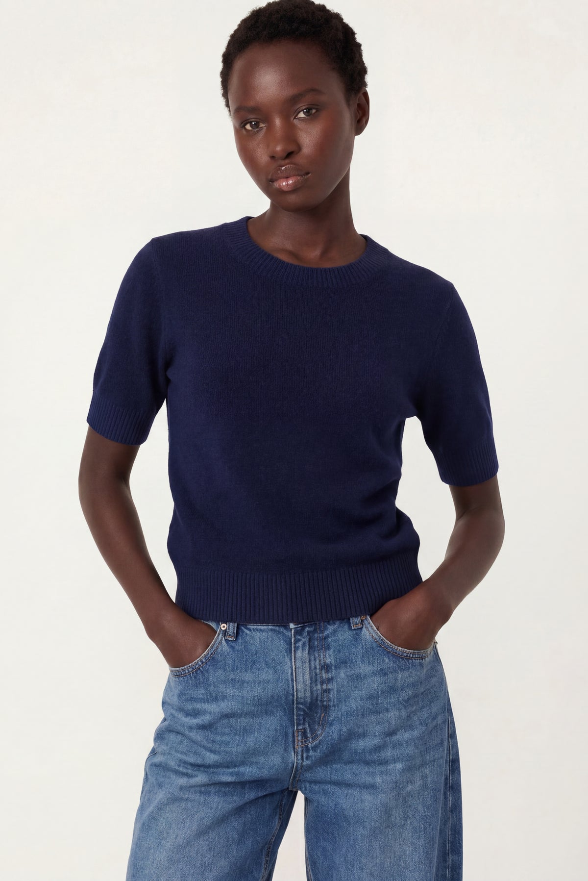 Vicky Tee - Navy