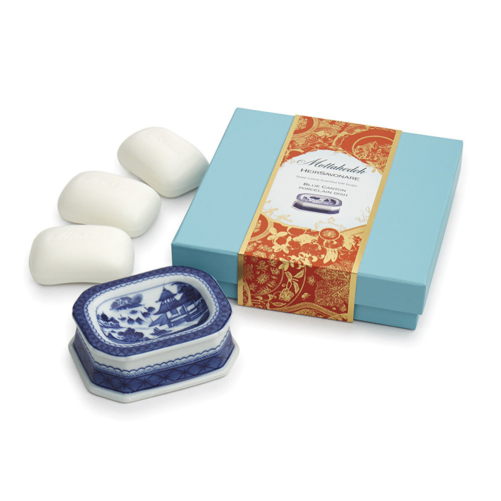 BMH - Mottahedeh Blue Soap Gift Set (1)