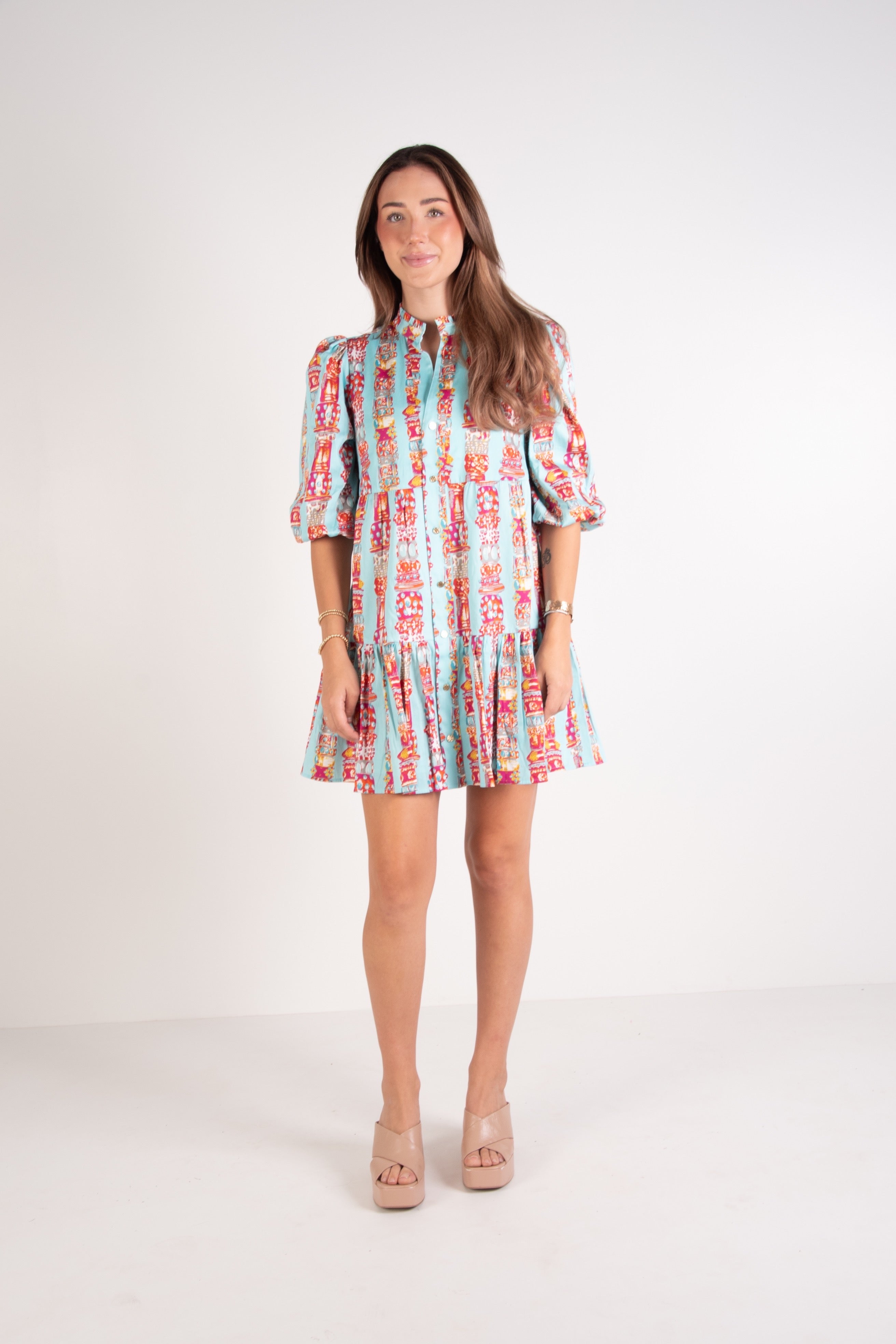 Sadie Dress - Iconic Iris