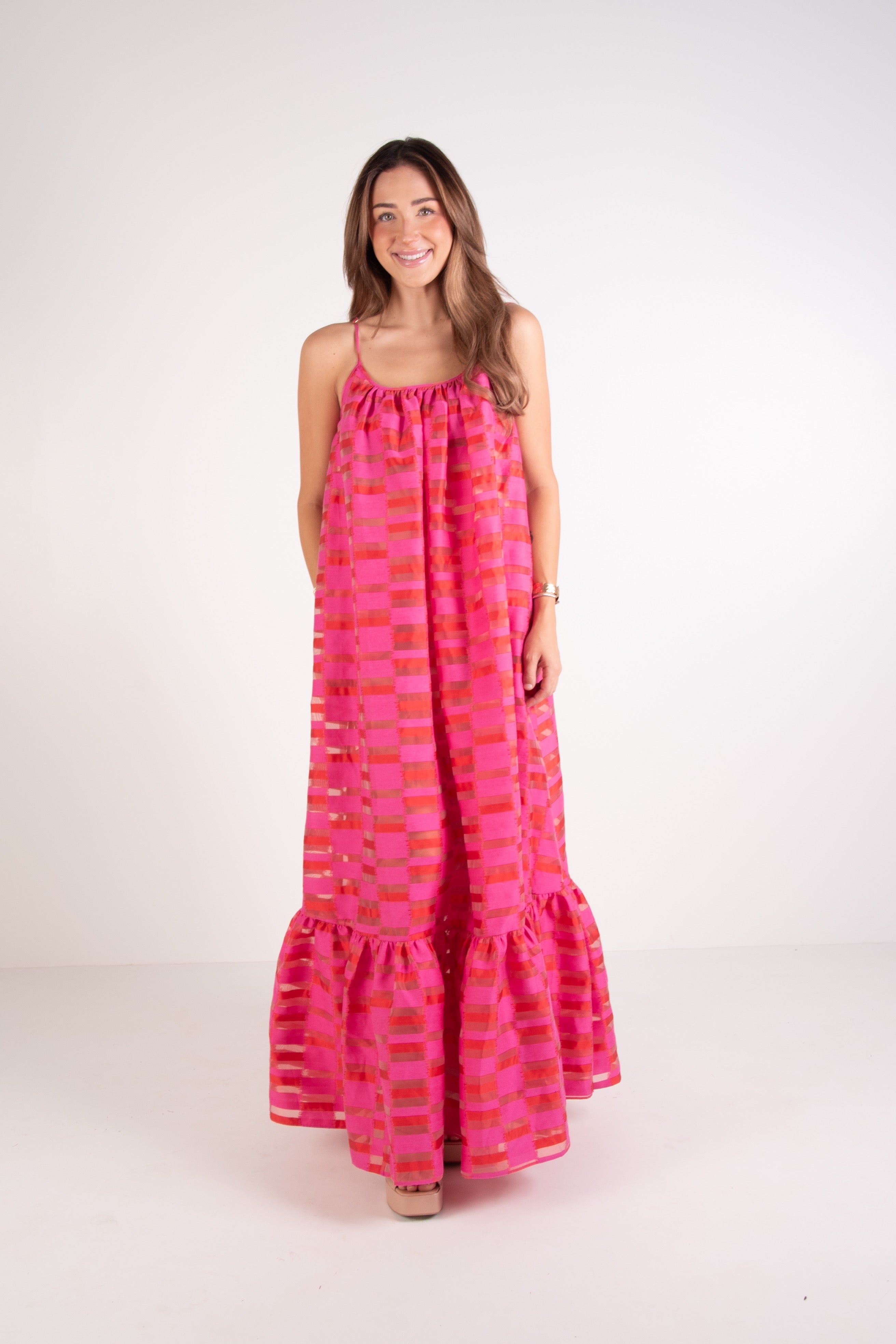 Susannah Maxi - Sunset Stripe