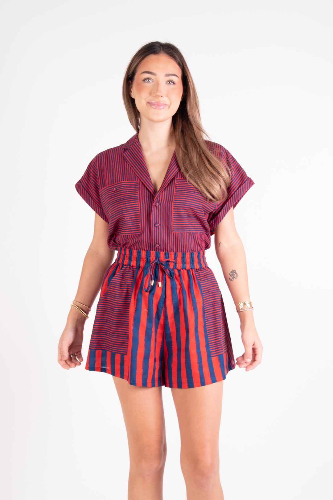 Scout Short - Americano Stripe