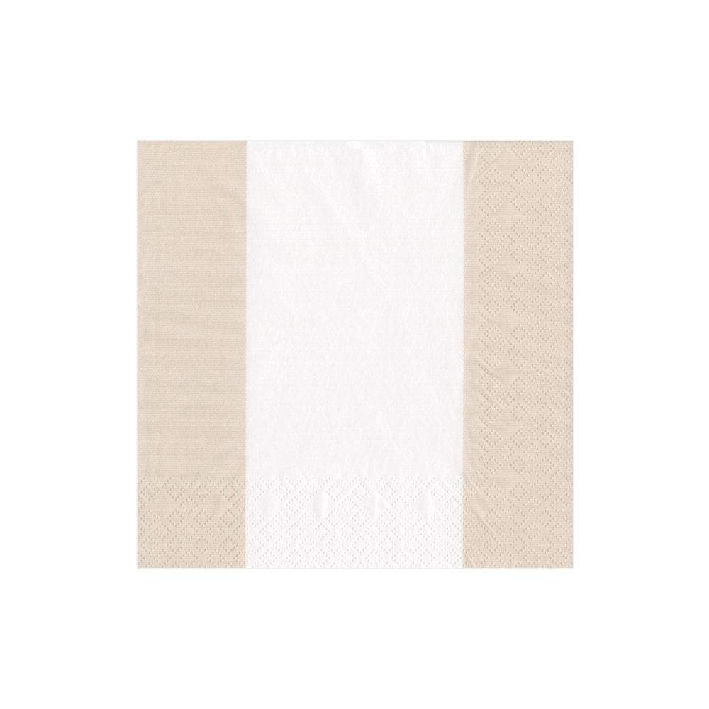BMH - Caspari Bandol Stripe Cocktail Napkin (2)