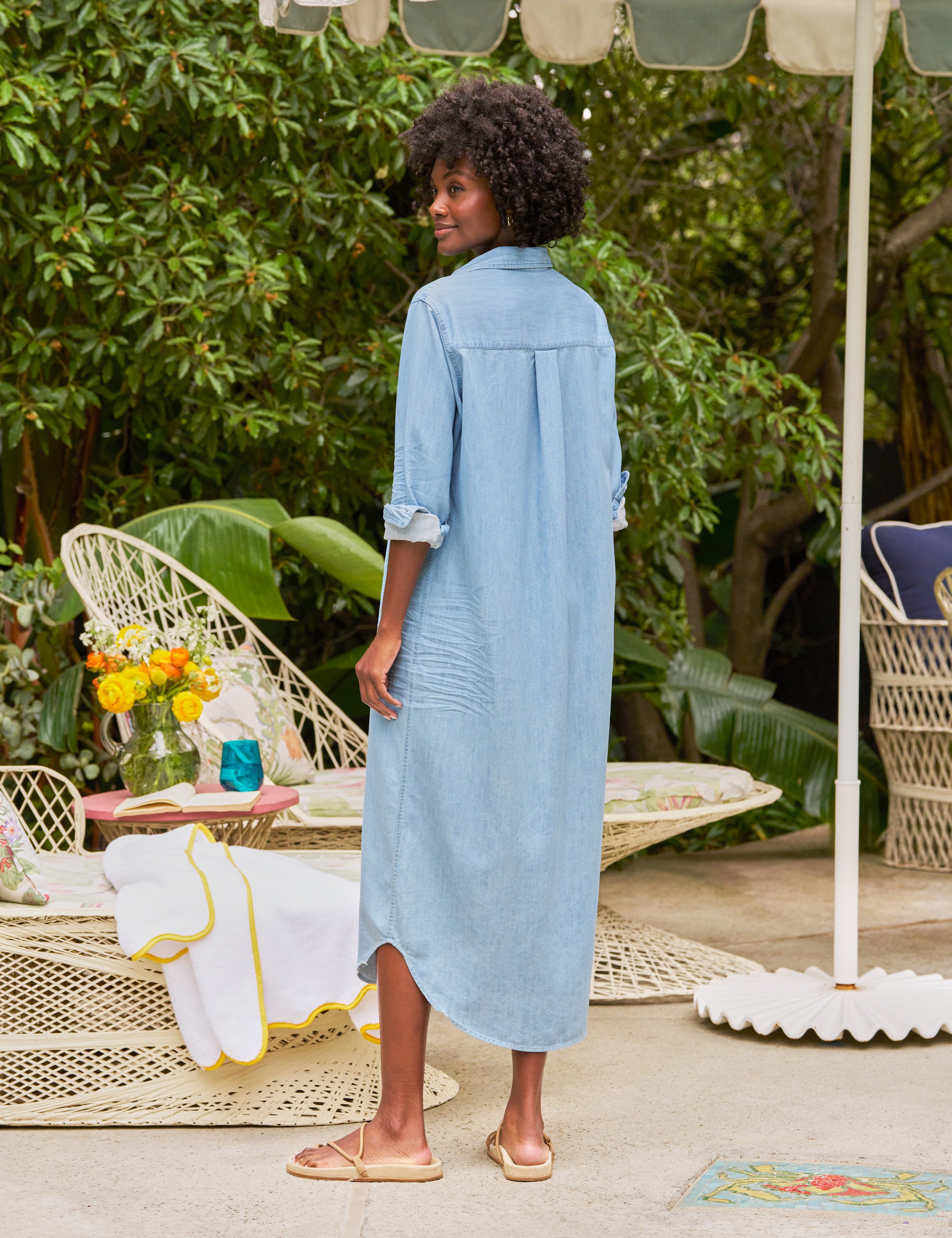 Rory Shirtdress - Classic Blue - CBWD