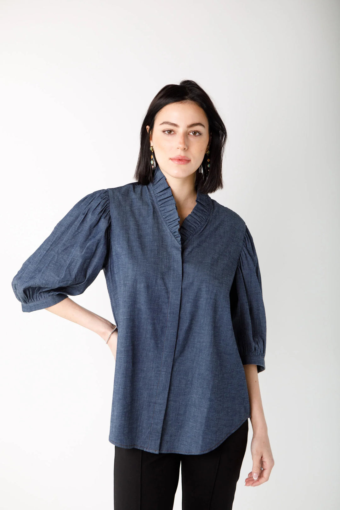 Laura Top - Denim