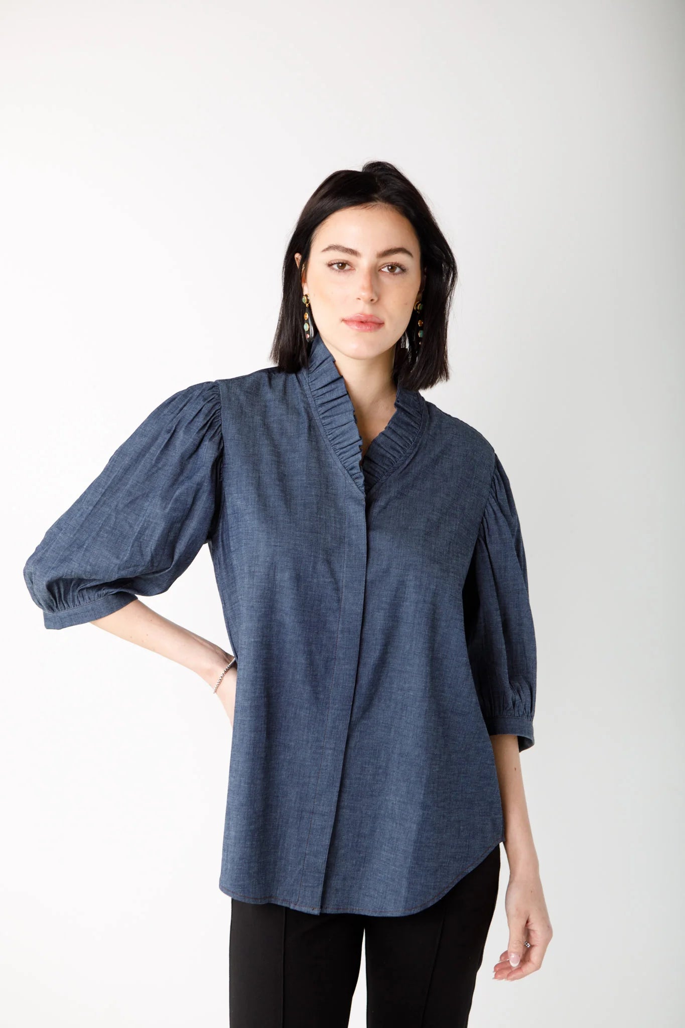 Laura Top - Denim