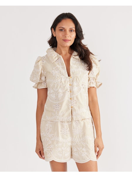Sheryl Top - Cobblestone