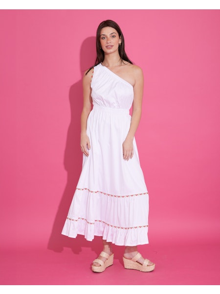 Addison Dress - Bright White