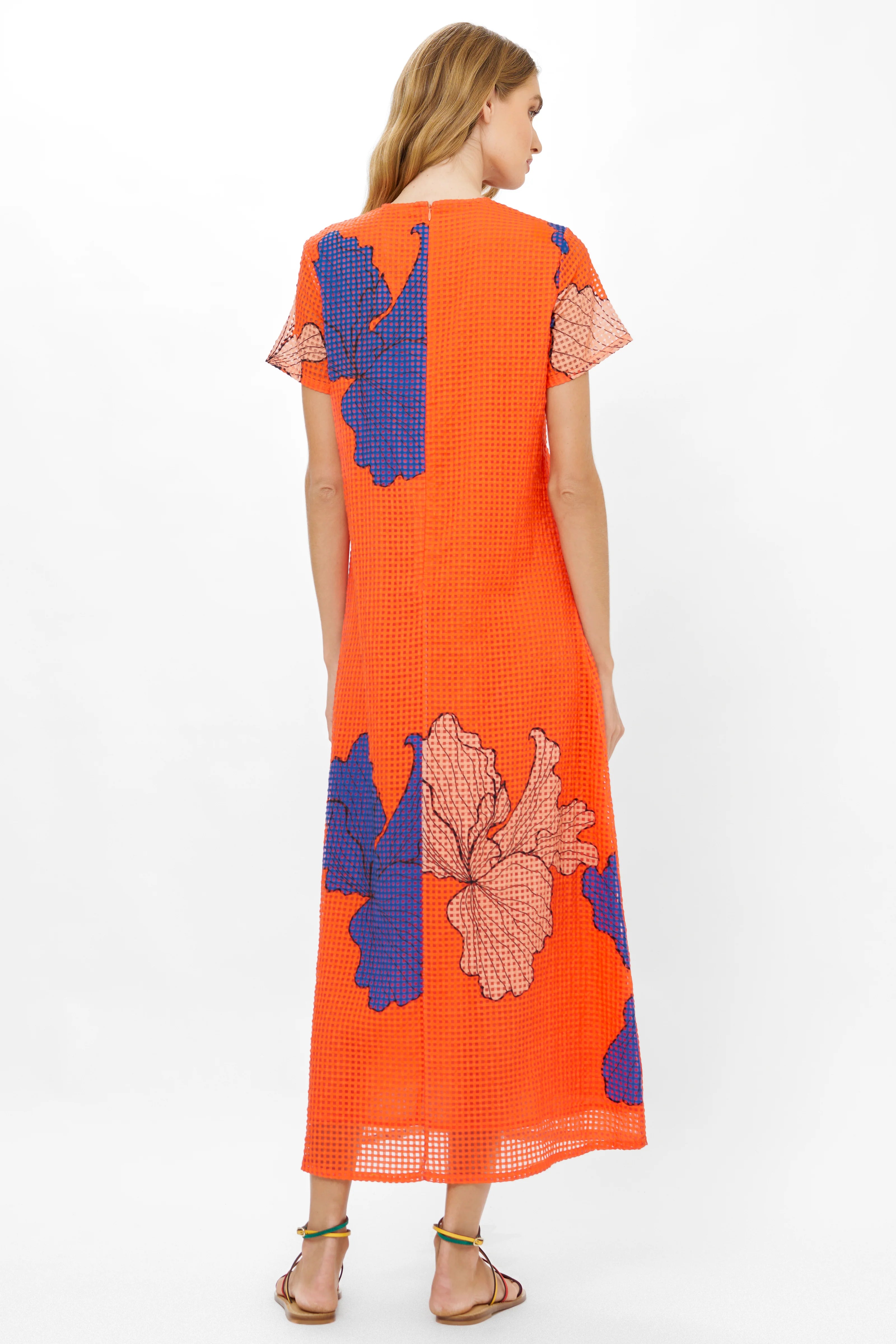 Short Sleeve Maxi - Bora Bora Red
