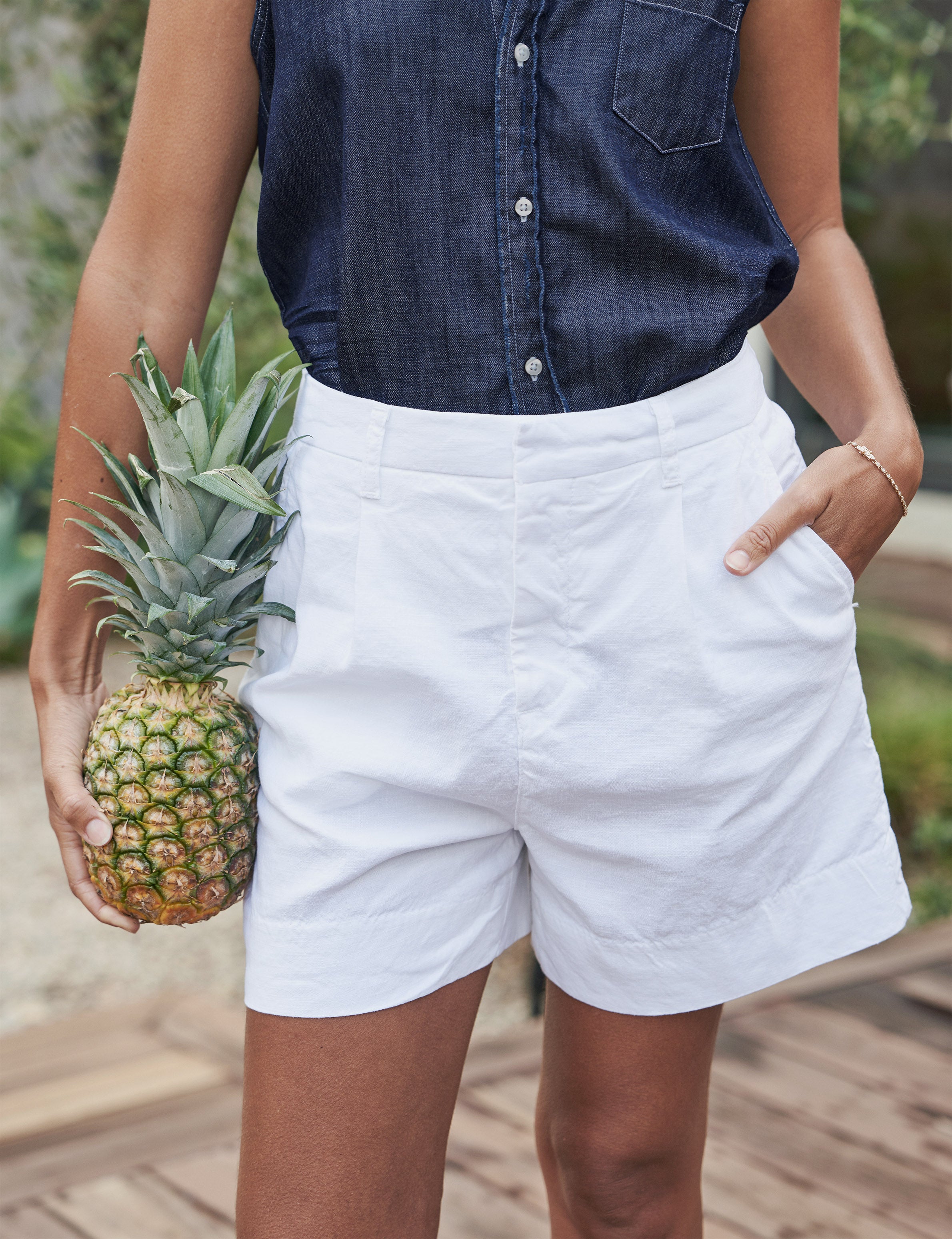 Waterford - Walking Short - White