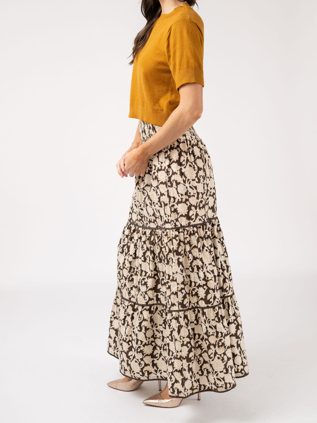 Maya Skirt - Cocoa