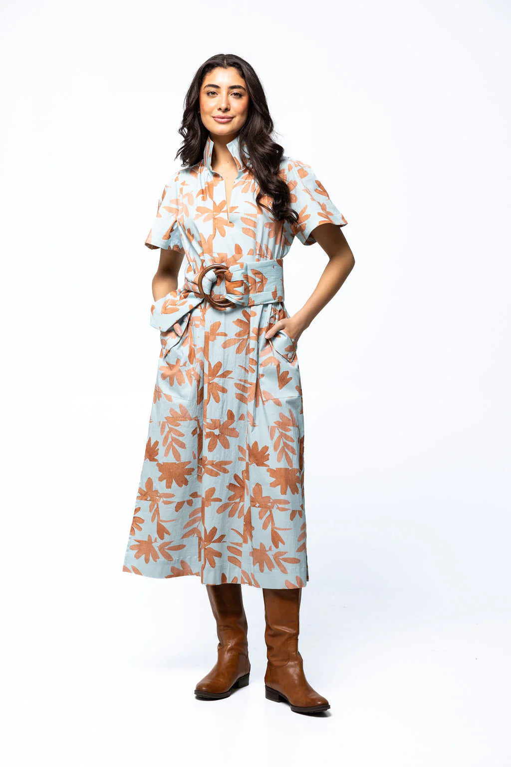 Gretchen Dress - Foliage Frenzy