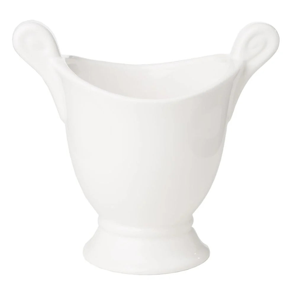 BMH - White Cachepot Planter (1)