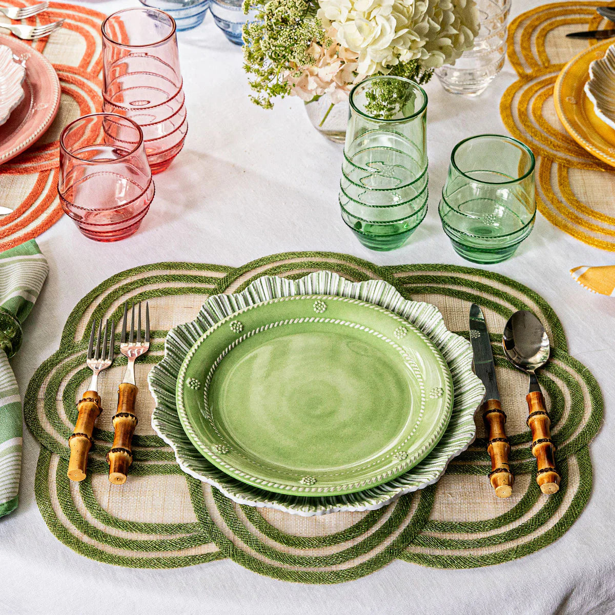 BMH - Berry & Thread Melamine Salad Plate Set/4