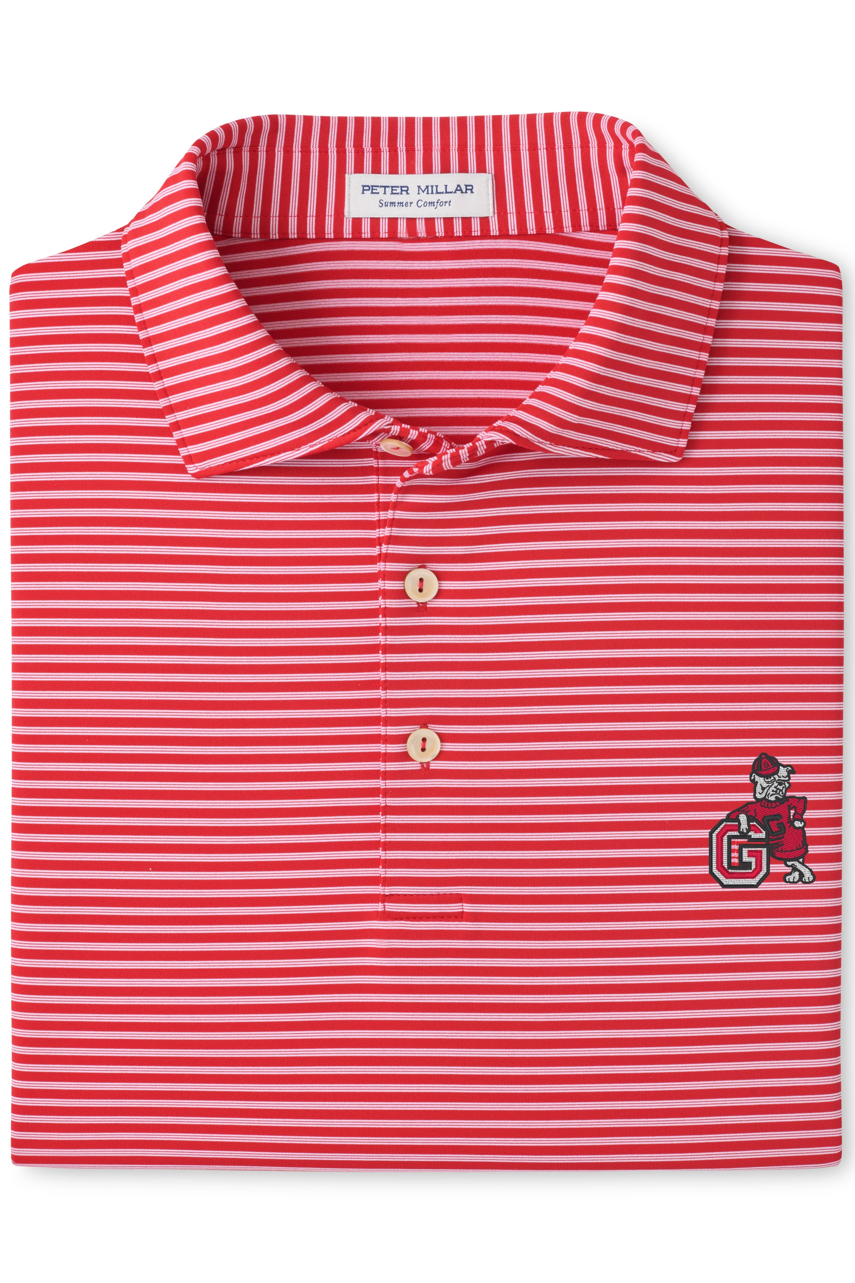 UGA Tiebreaker Polo-MA26CEK10S-RED3