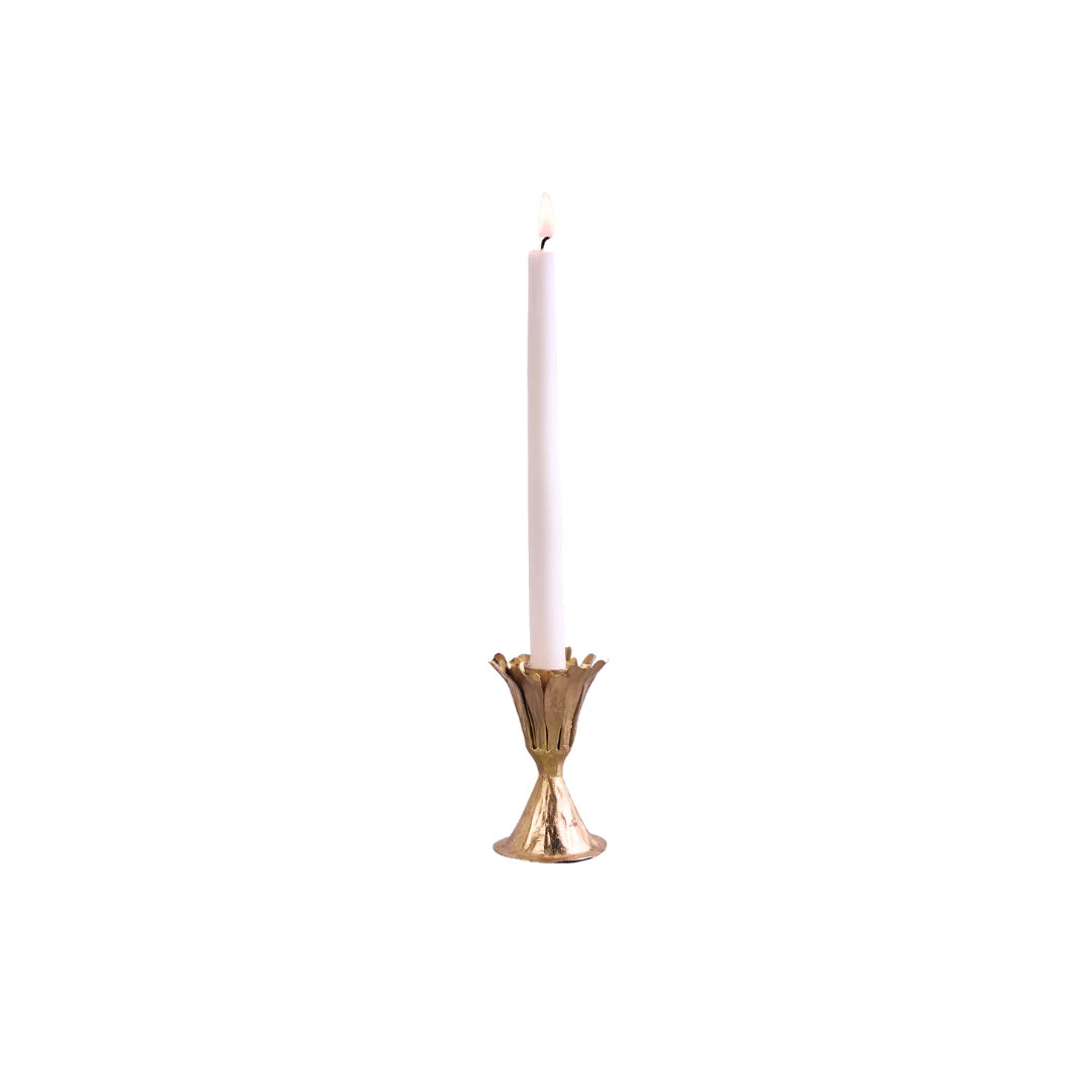 BMH - Short Brass Candle Holder (1)