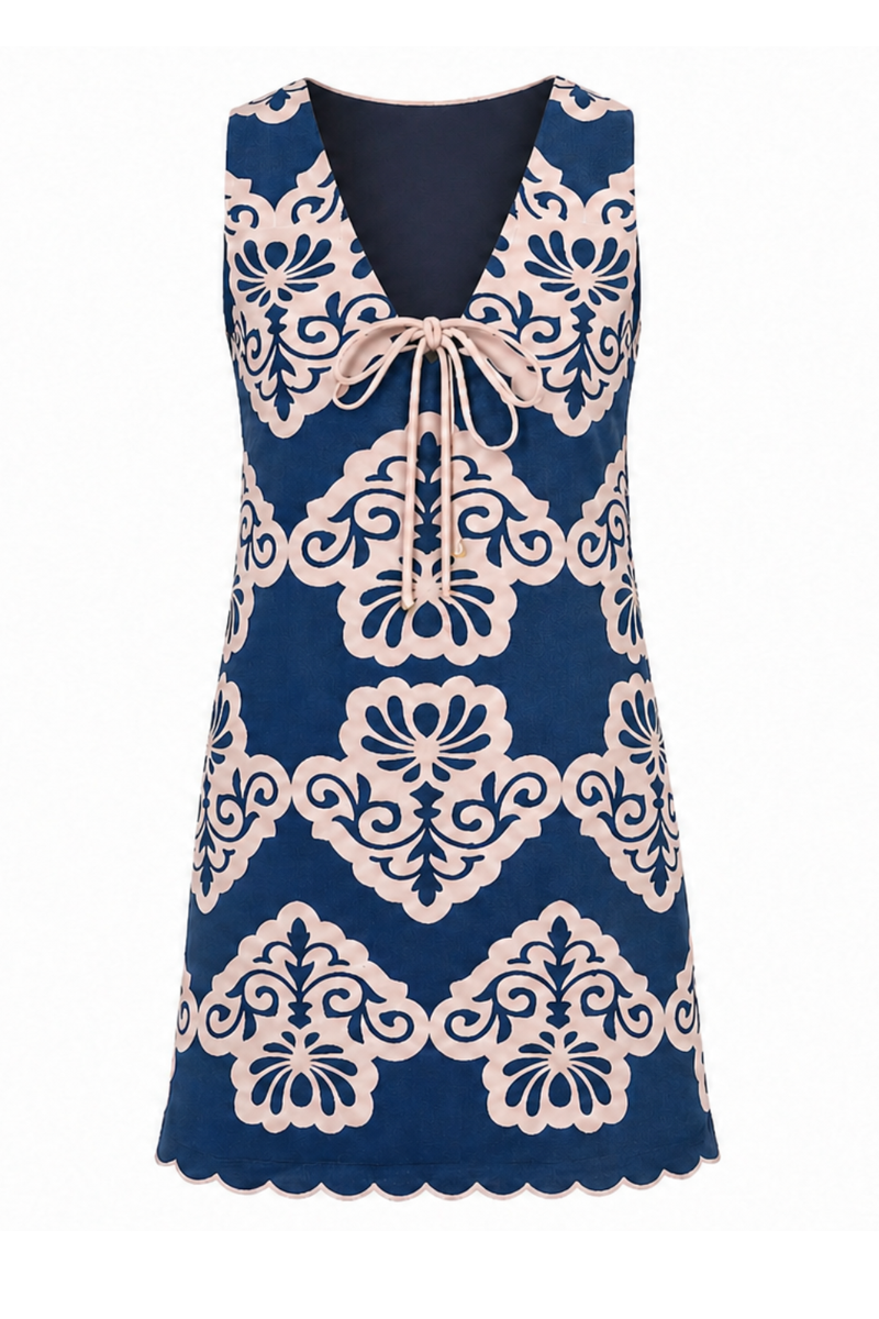 Victoria Dress - Seawall