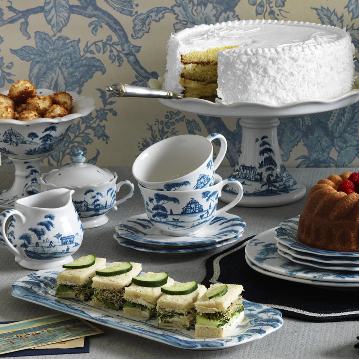 BMH - Juliska Blue 15” Hostess Tray (1)
