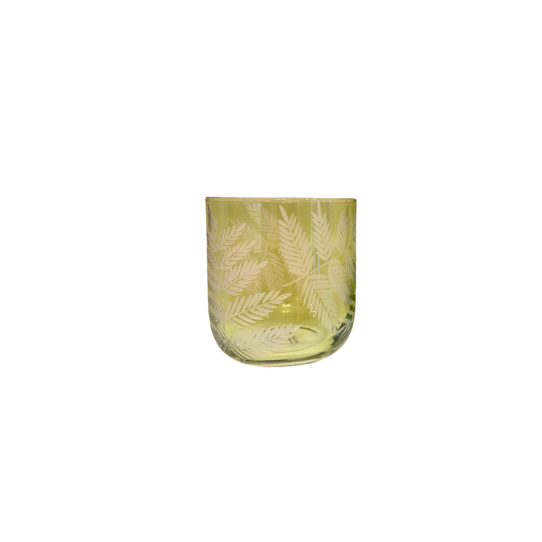 BMH - Green Etched Glasses (8)