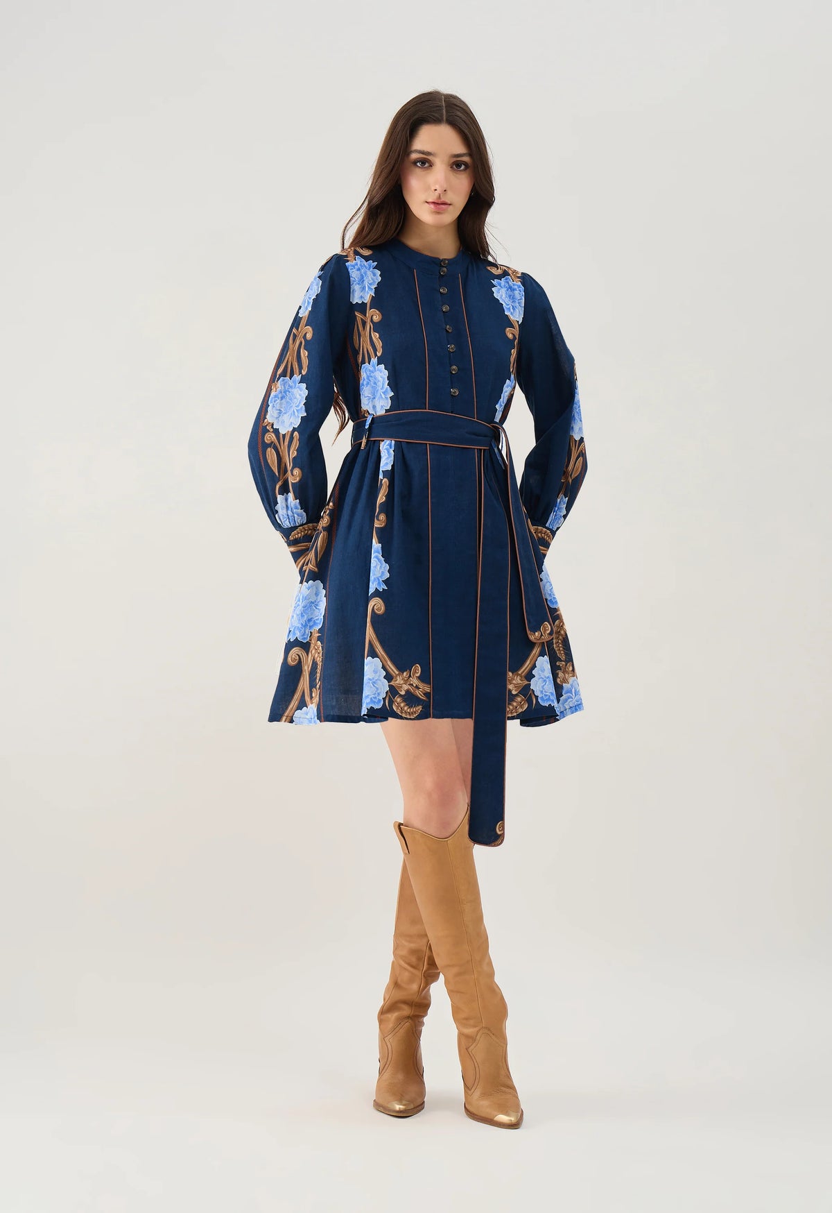 Nella Dress - Harvest Navy