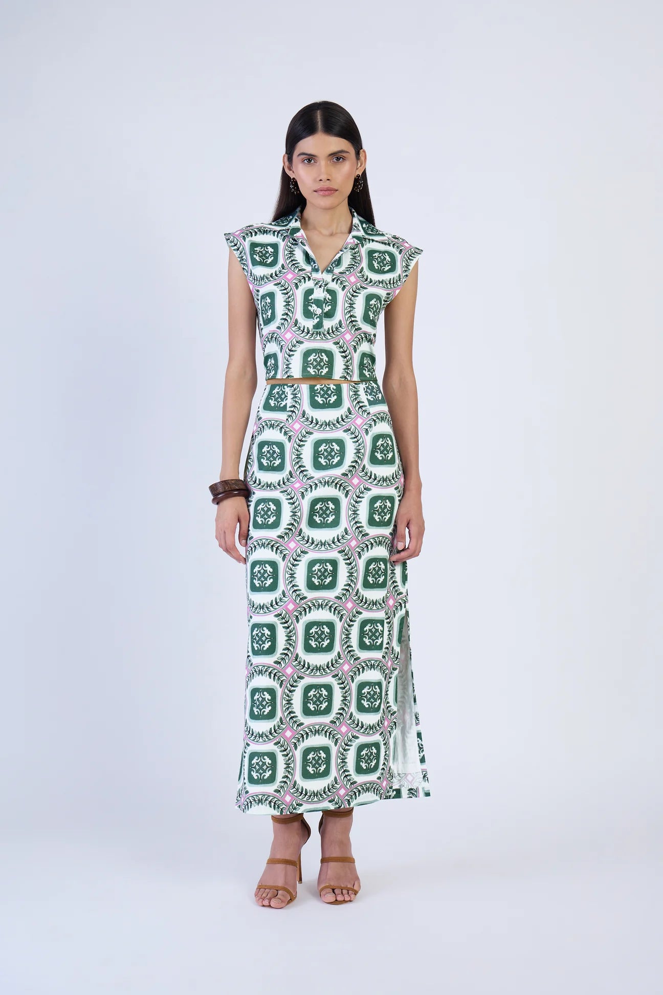 Aspen Skirt - Palermo Emerald