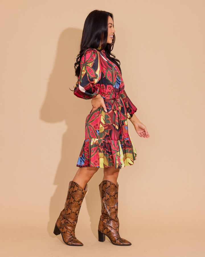 Presley Dress - Jungle Floral