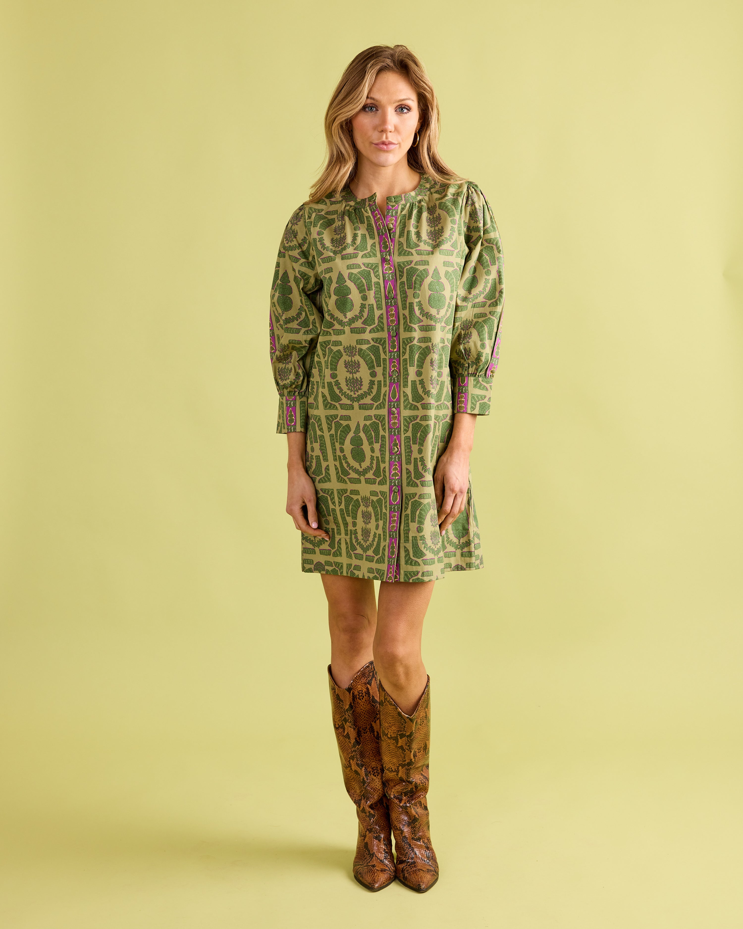Paloma Dress - Topiary