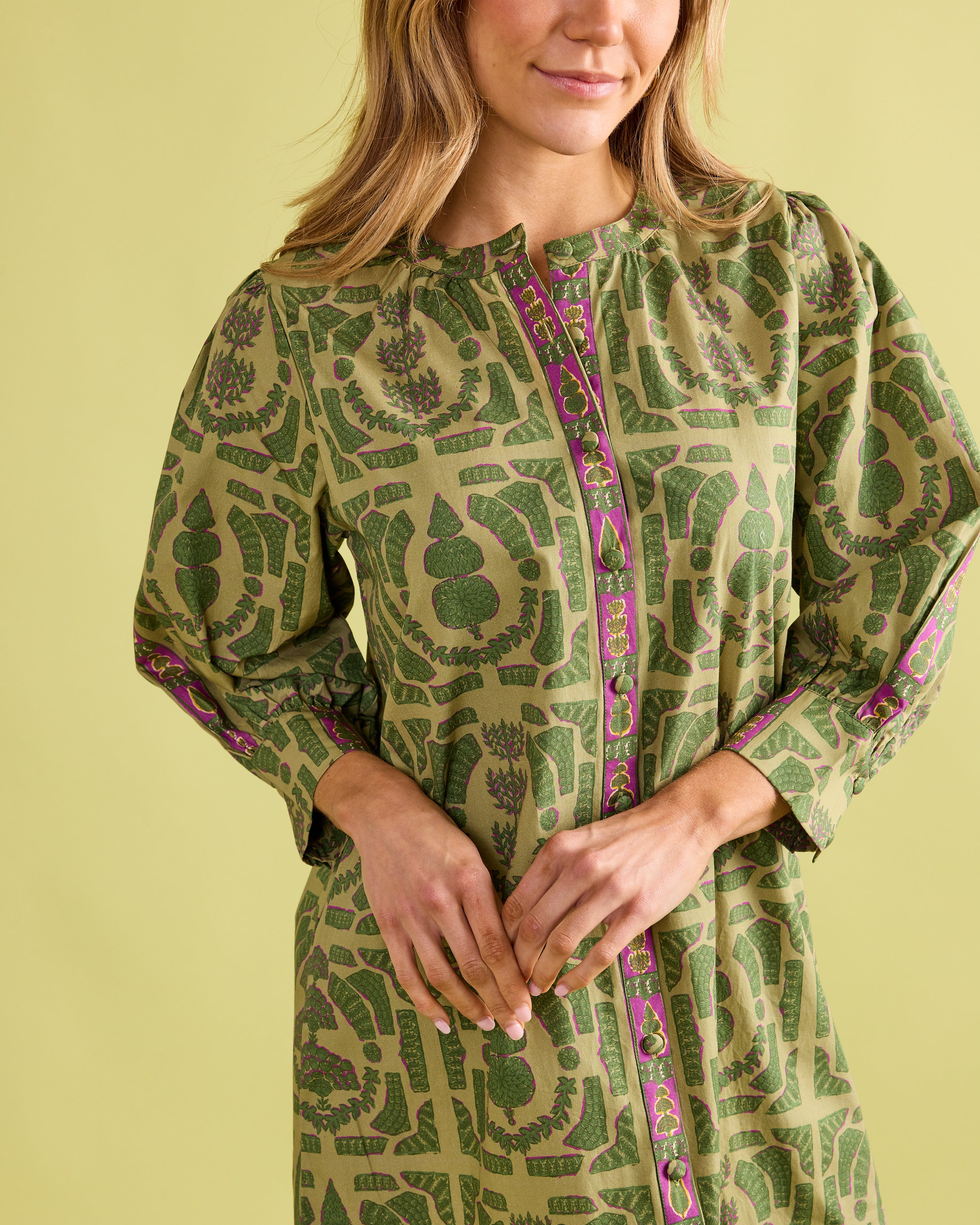 Paloma Dress - Topiary