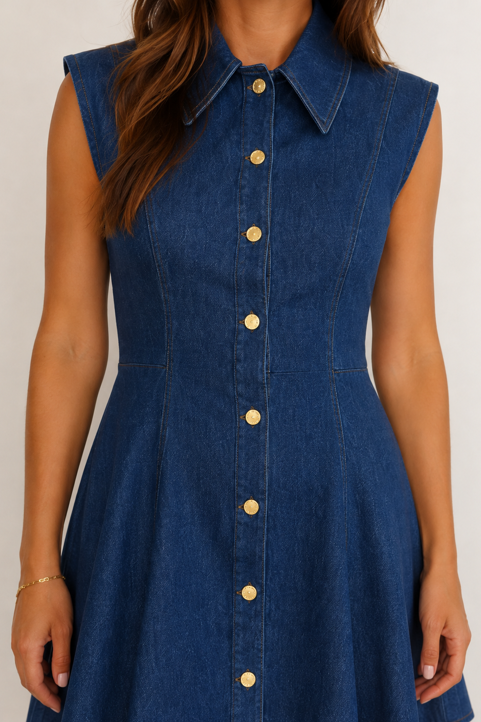 Albie Dress - Denim