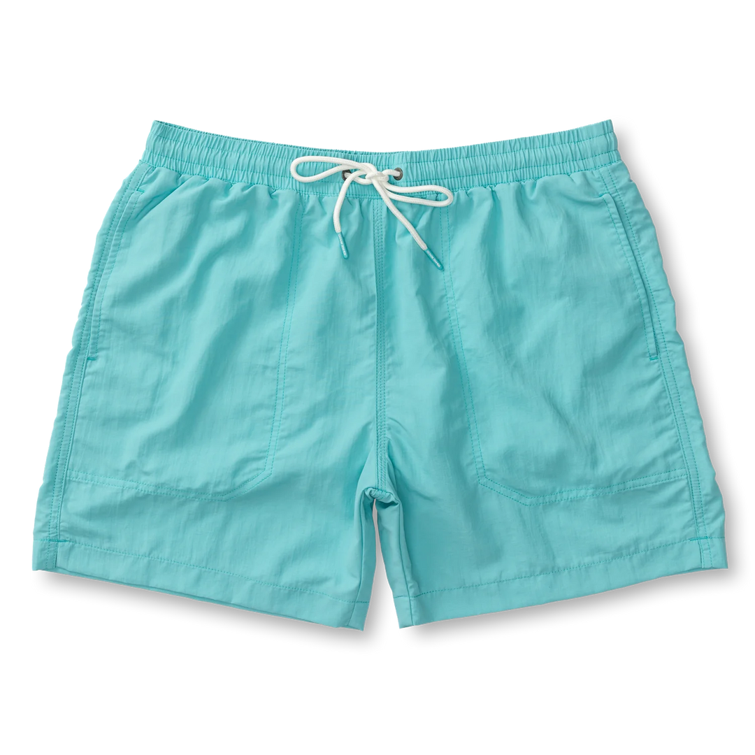 6" Sailport Solid Swim Short
