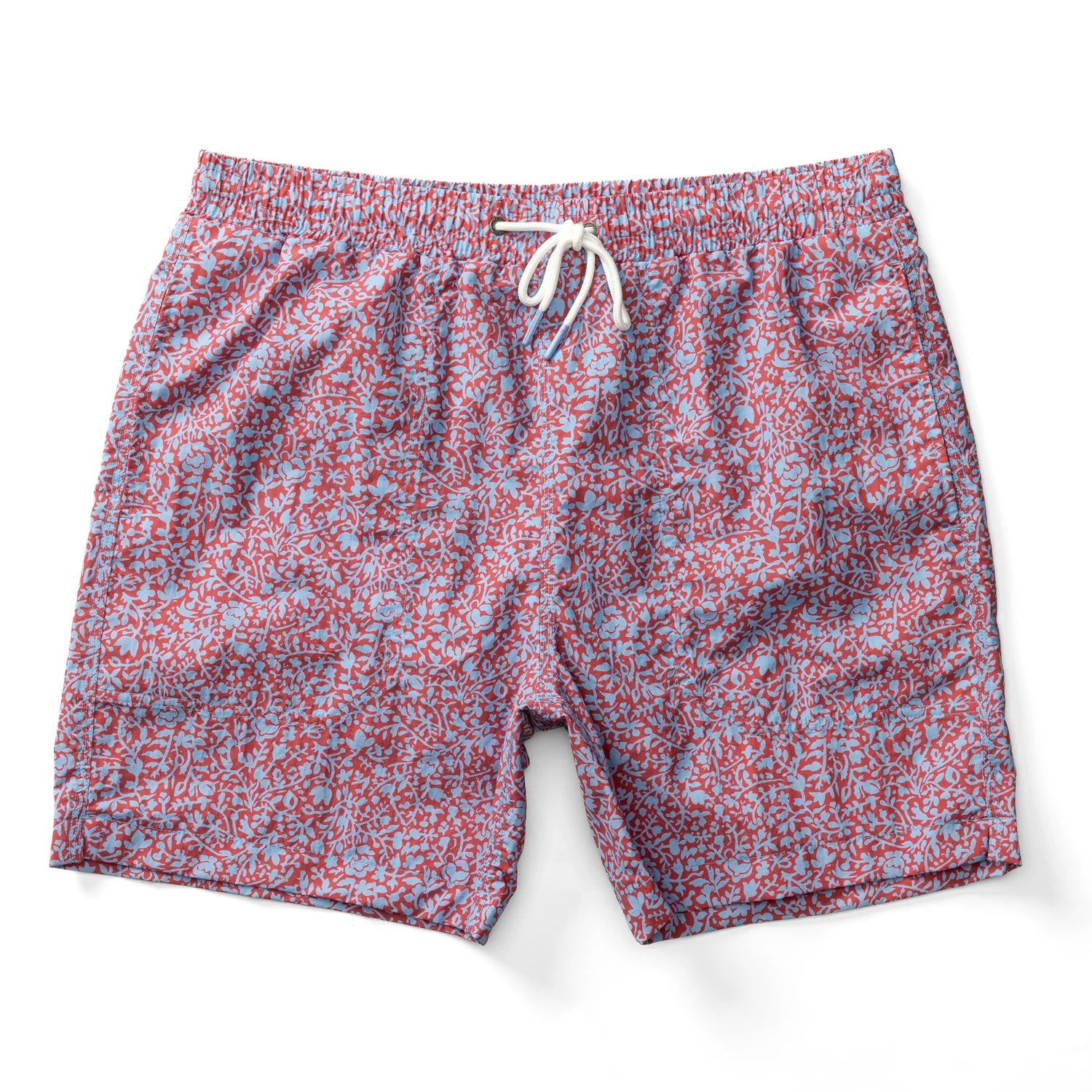6in. Print Sailport Swim Short-Serenity Blue