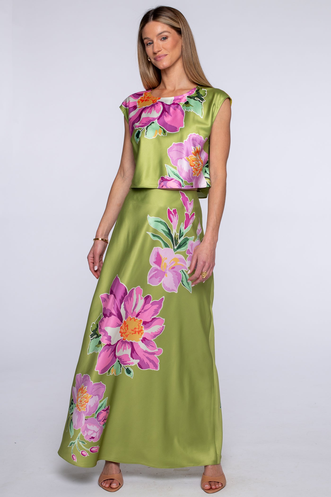 Anita Skirt - Bias Bouquet