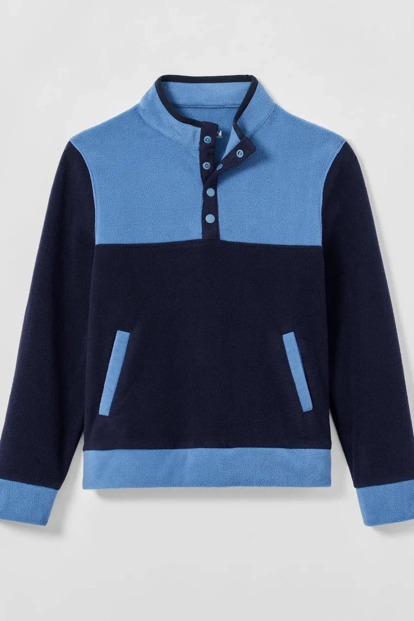 Wilson Jr. Popover Fleece-Navy