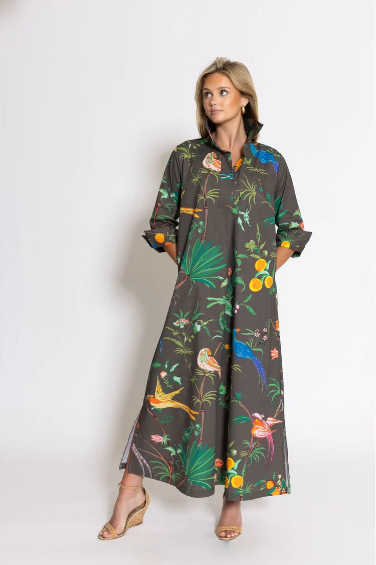 Ruthie Shirt Dress - Feather Frolic