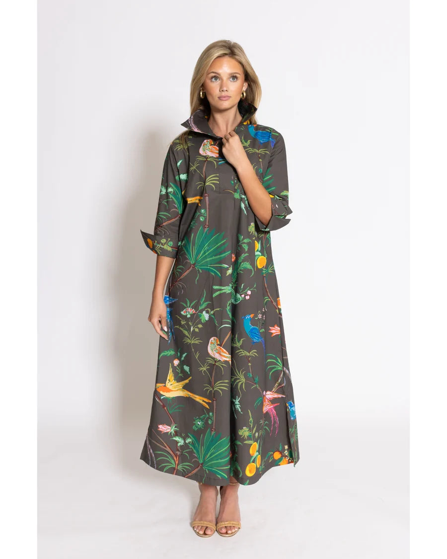 Ruthie Shirt Dress - Feather Frolic