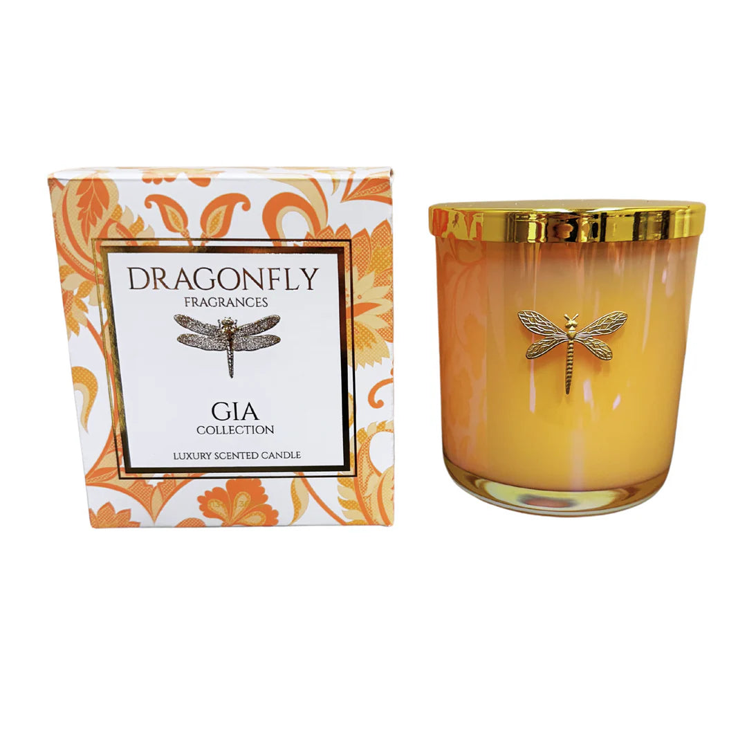 BMH - Dragonfly Gia Candle Orange