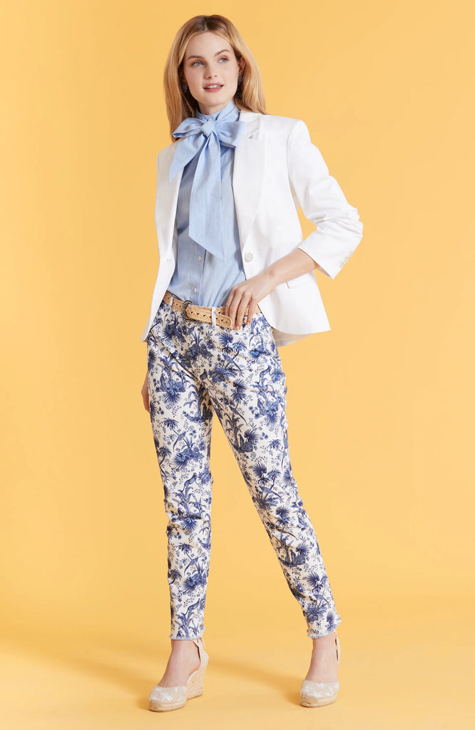 Twill Frayed Toile Jean In Toile