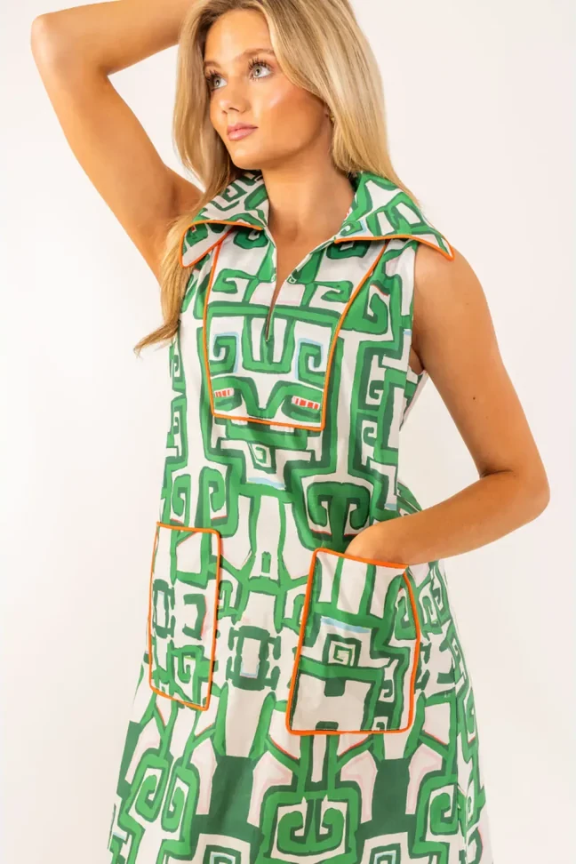 Sleeveless Cassidy Dress Short - Greek Heiress