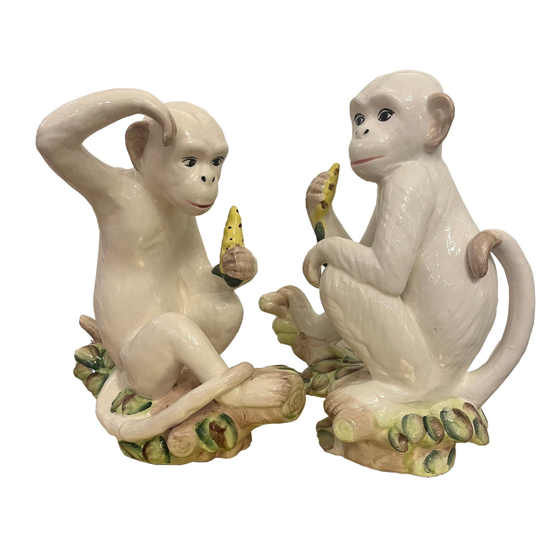 BMH - Porcelain Monkey Pair
