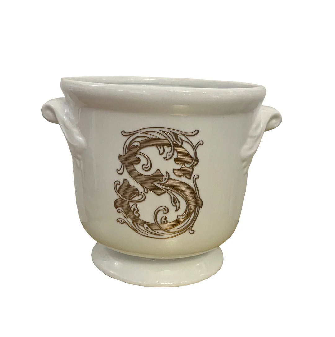 BMH - Large Monogram Cachepot