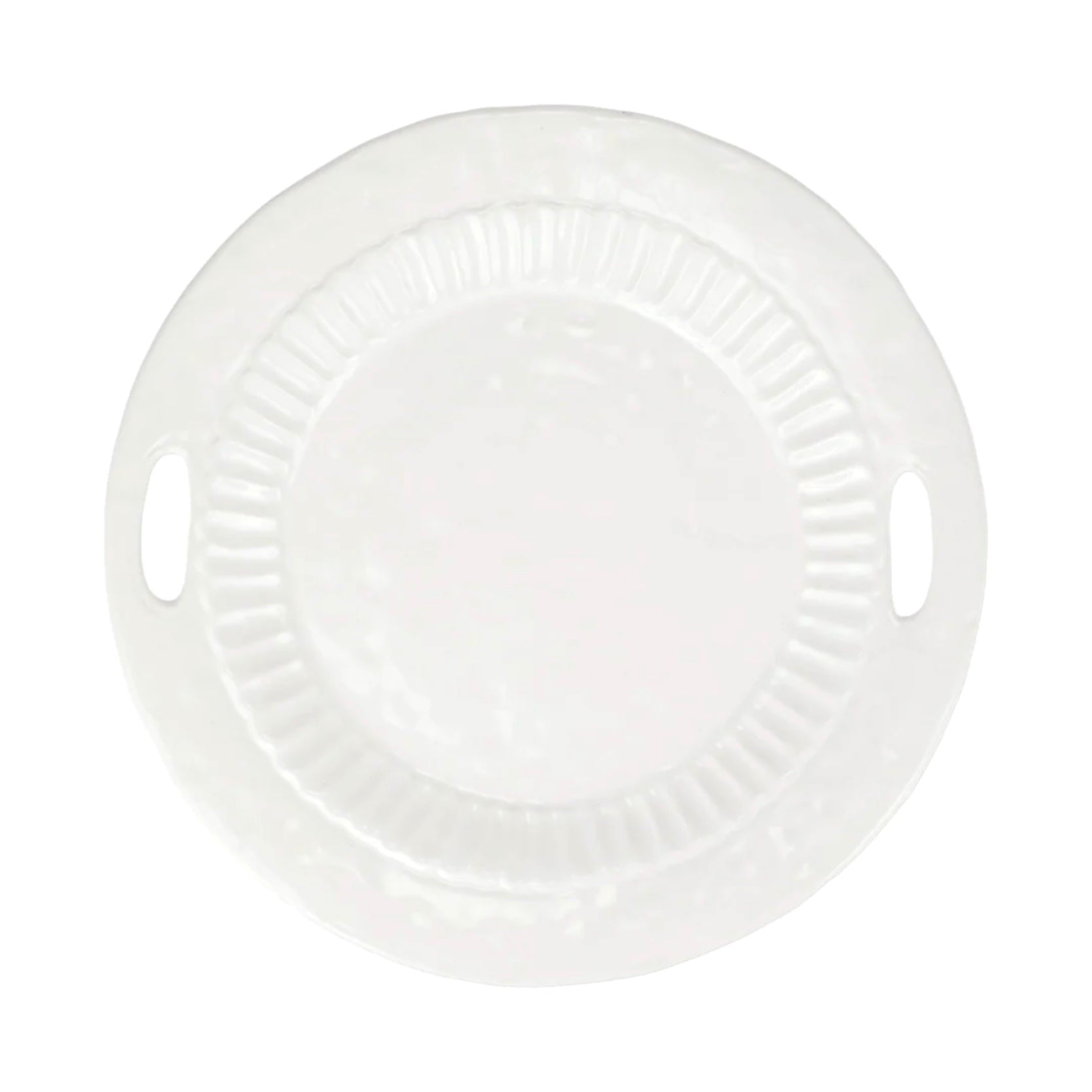 BMH - Pietra Serena Round Handled Tray