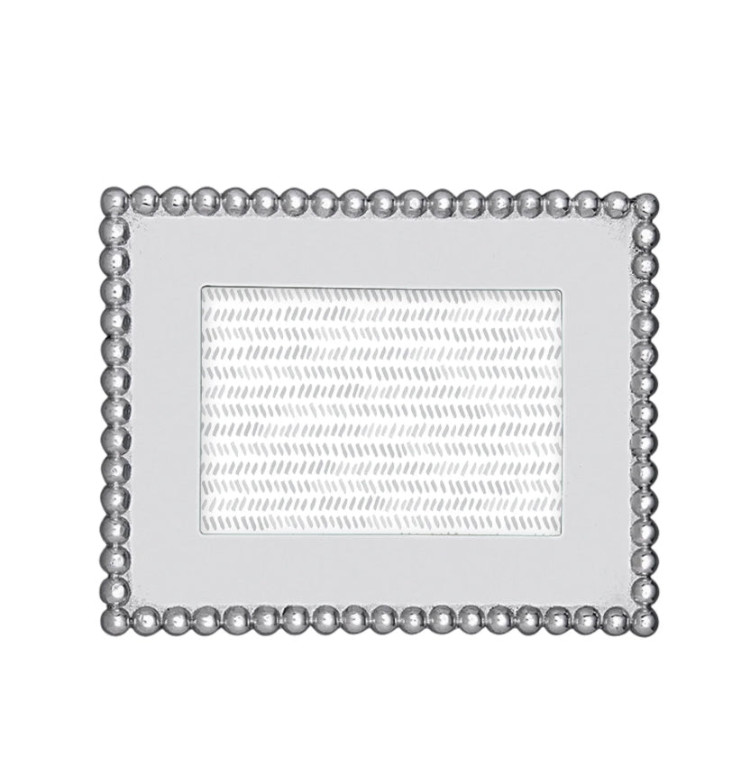 BMH - Silver Beaded 4x6 Frame