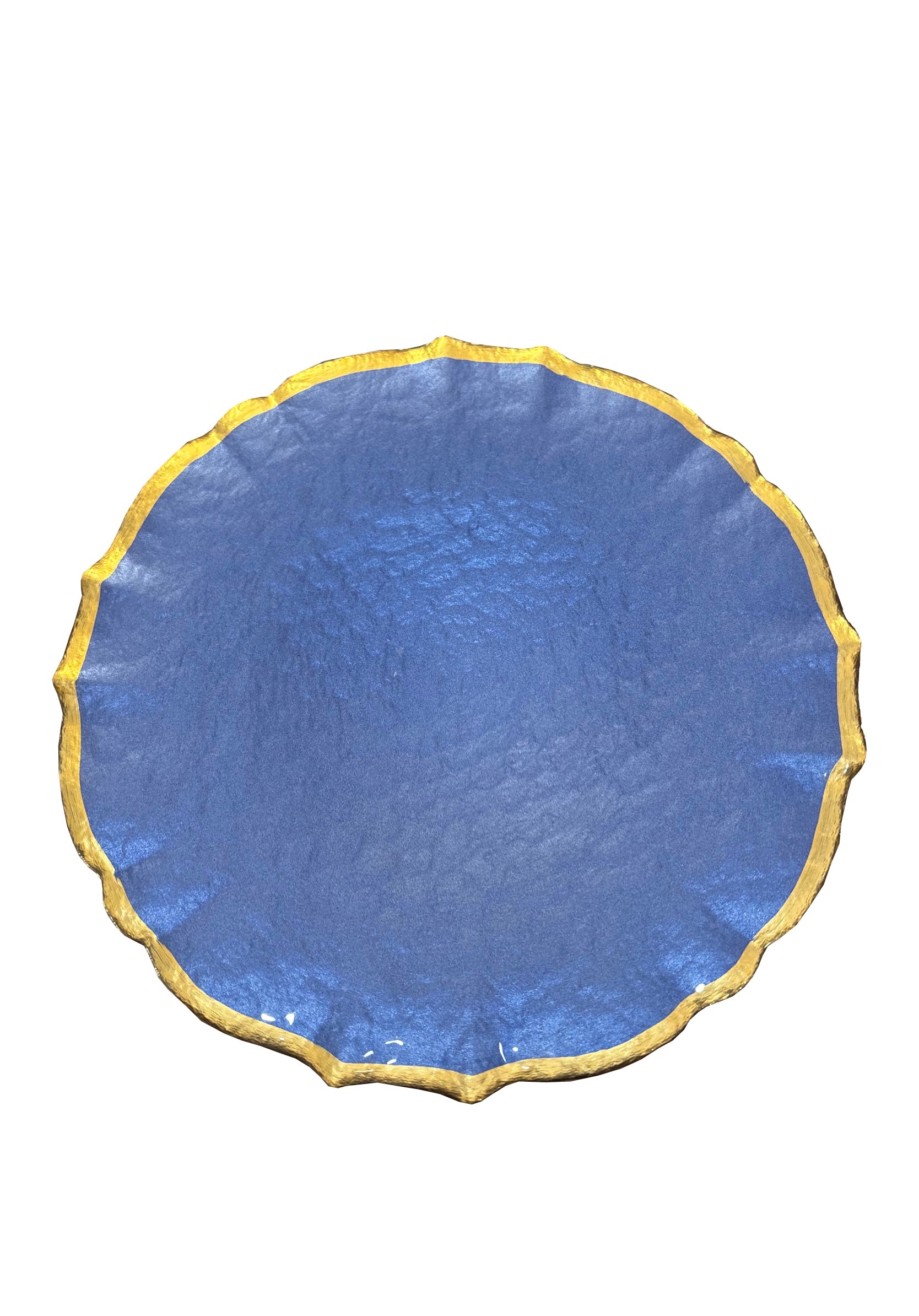 BMH - Vietri Baroque Glass Service Plate/Charger (8)