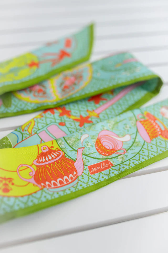 Tea Party Silk Ribbon