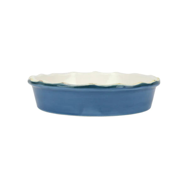 BMH - Italian Bakers Pie Dish Blue