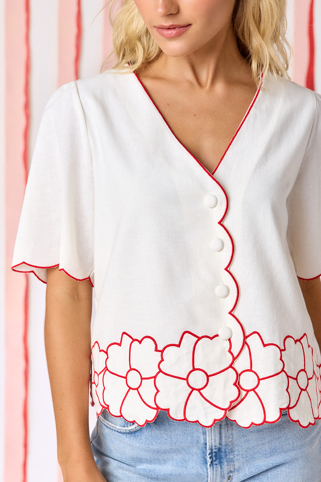 Jane Top - Ivory
