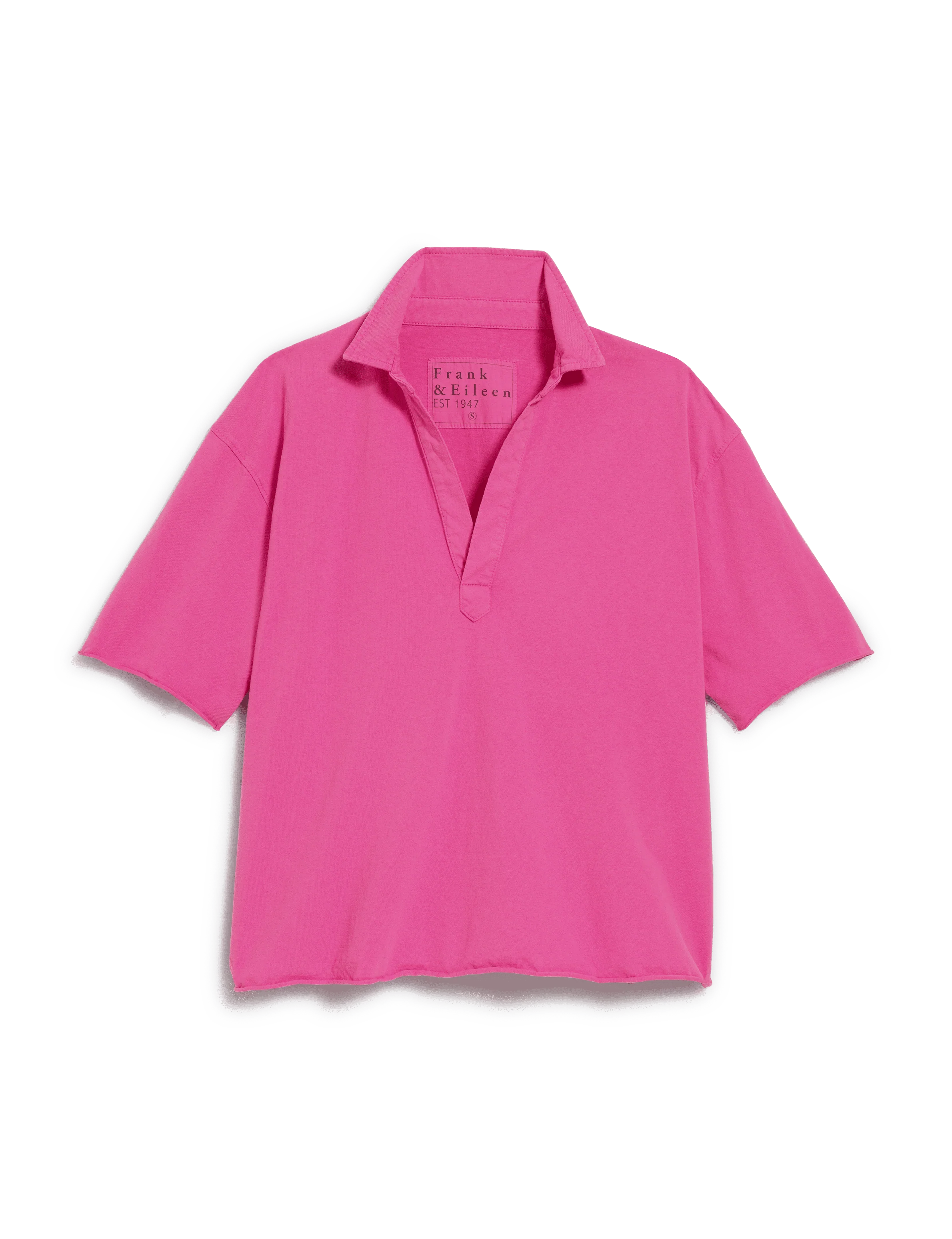 Patty Popover Henley - Guava