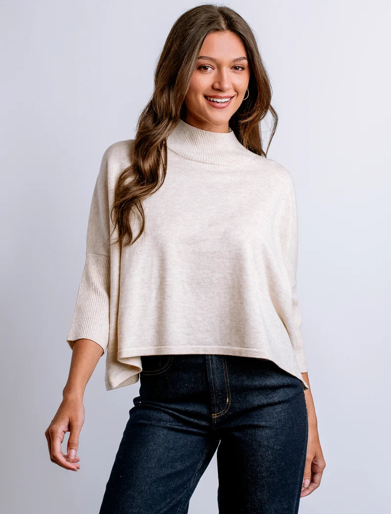 Aja 'Ortho' Solid Top - Ecru