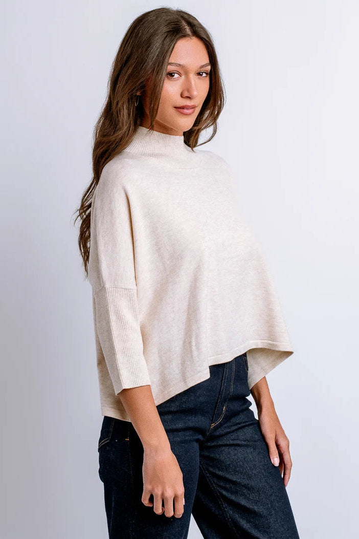 Aja 'Ortho' Solid Top - Ecru