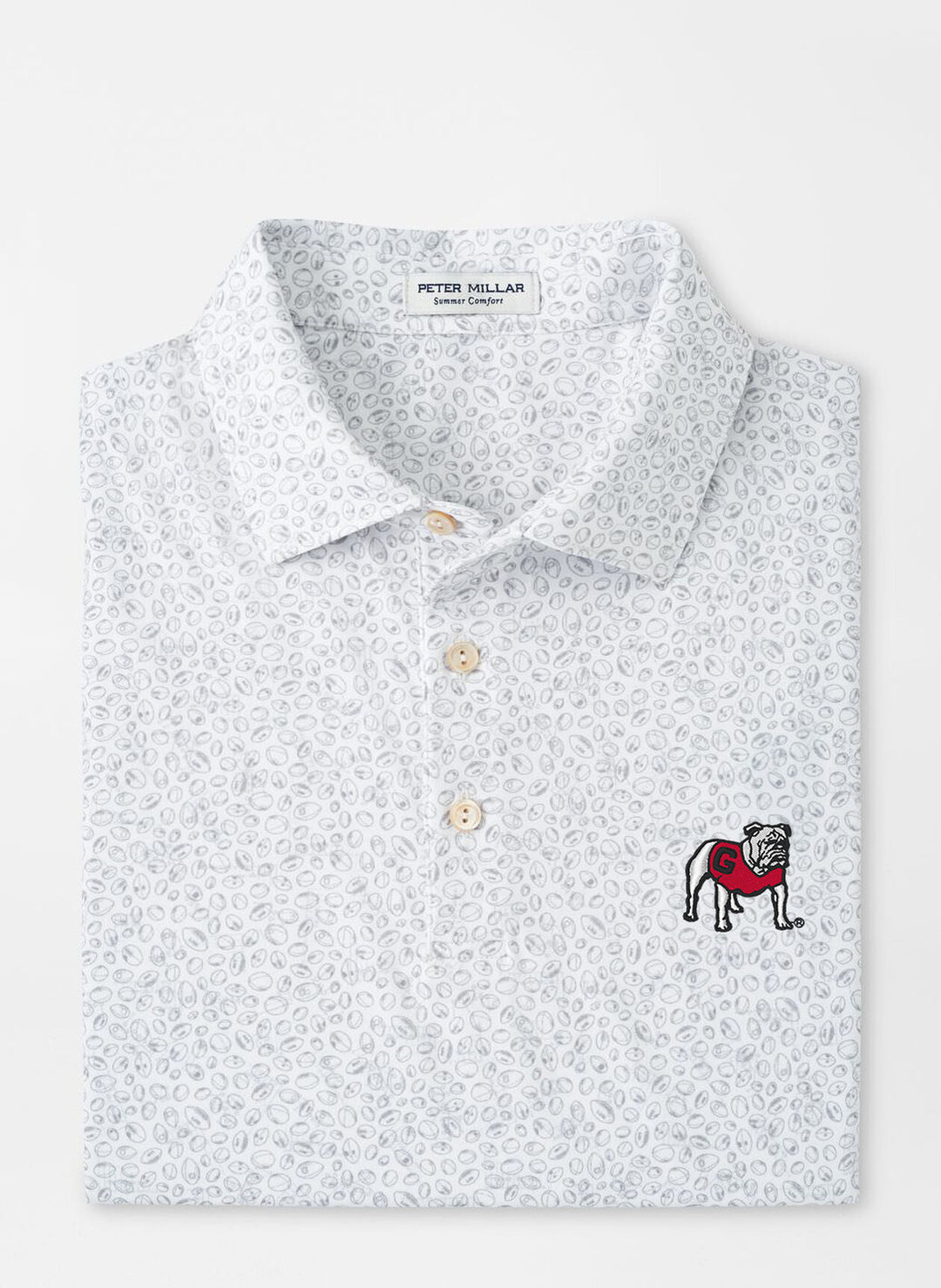 UGA Blitz Polo-MA24CEK33S-W/GG